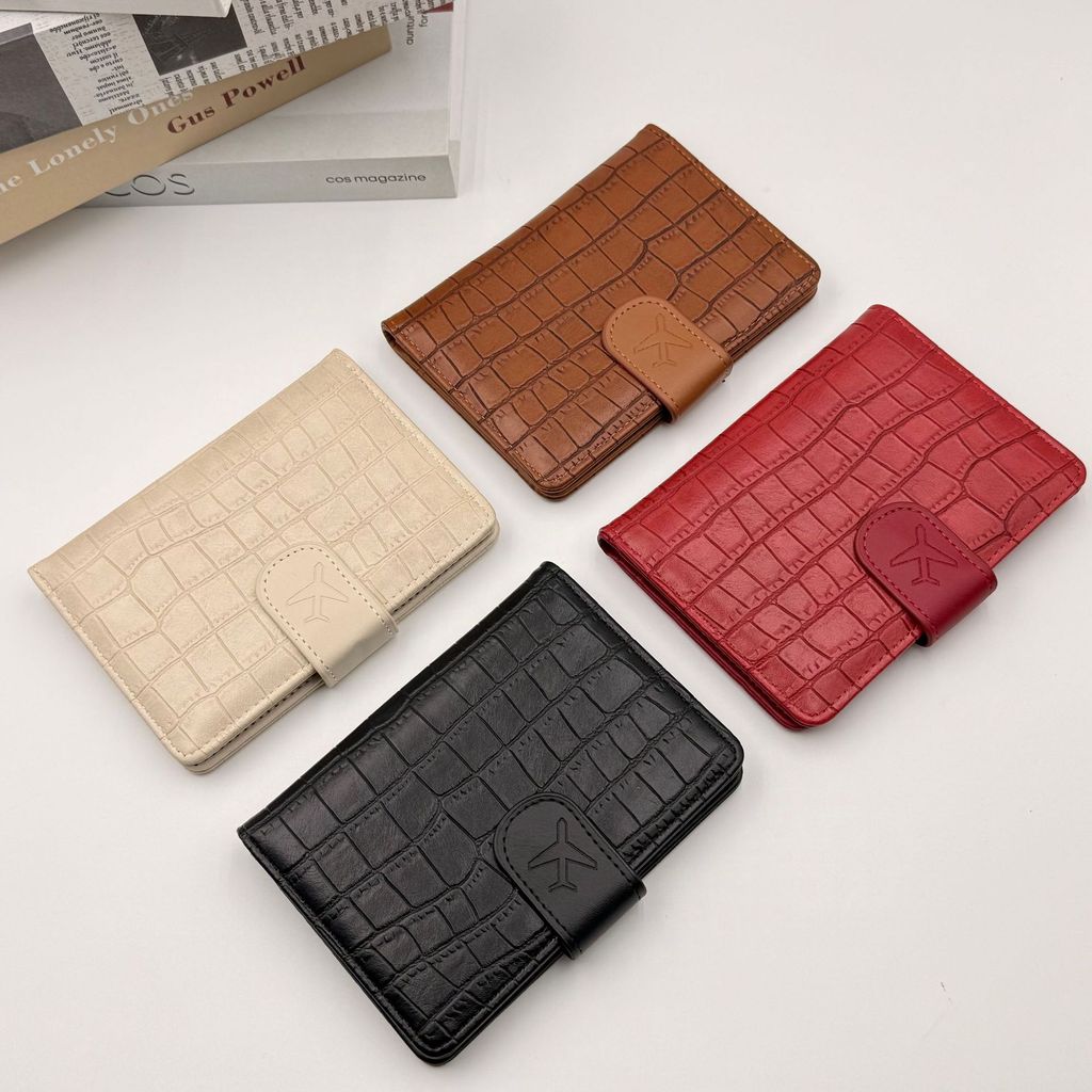 Travel Organizer Men - Porta Passaporto in Pelle PU per