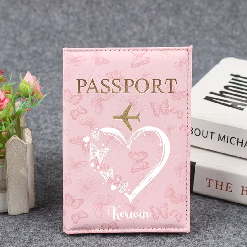 Travel Organizer Men - Porta Passaporto Personalizzato con Design a