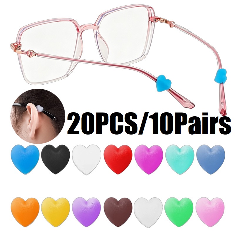 Men Accessories Tips - 20 Pezzi Ganci per Occhiali in