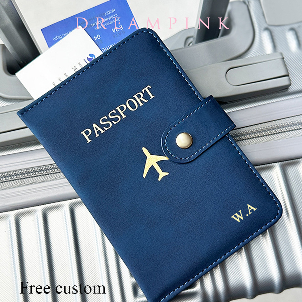 Travel Organizer Men - Personalizza il nome Portafoglio per passaporto