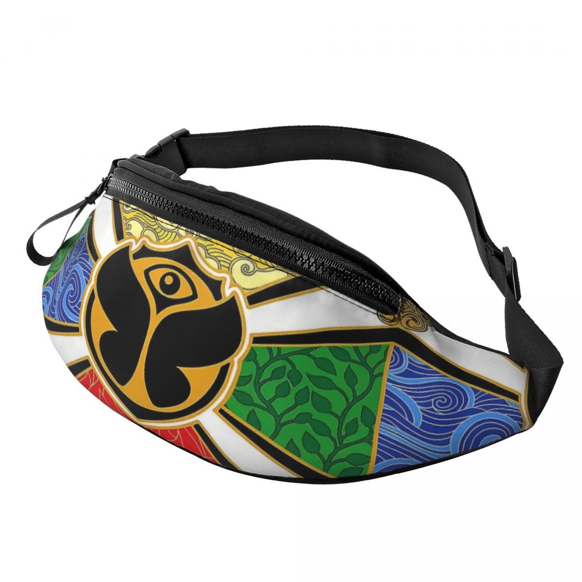 Men Accessories For Travel - Tomorrowland Party marsupio personalizzato musica elettronica