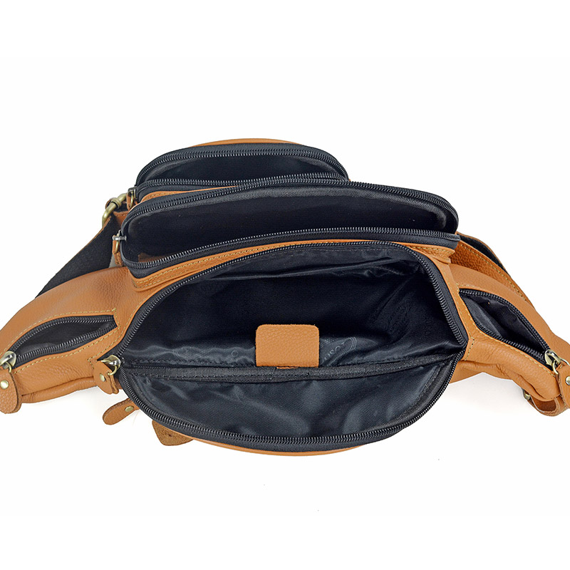 Marsupio da uomo in vera pelle - Men Accessories For Travel recensione e prezzo