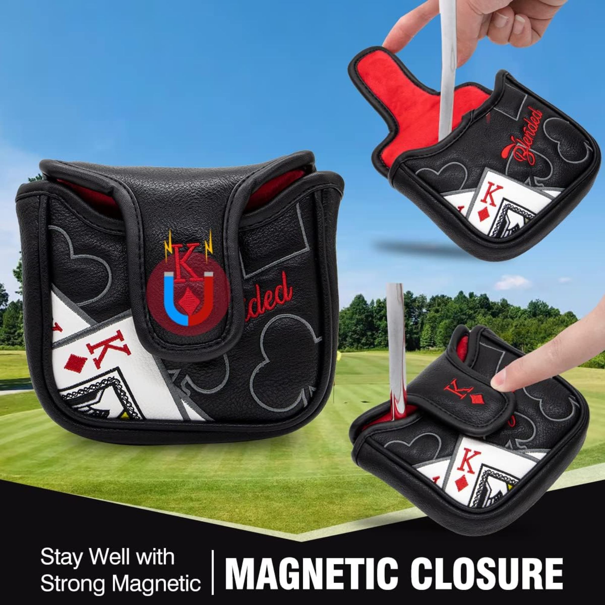 Putter con mazzuolo ricamato K - Men Accessories Gift recensione e prezzo