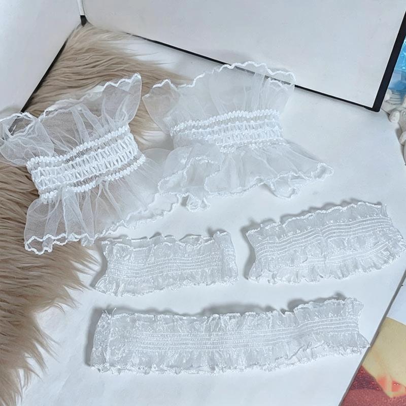 1/2 Pezzi Guanti in Tulle Bian - Men Accessories Tips recensione e prezzo