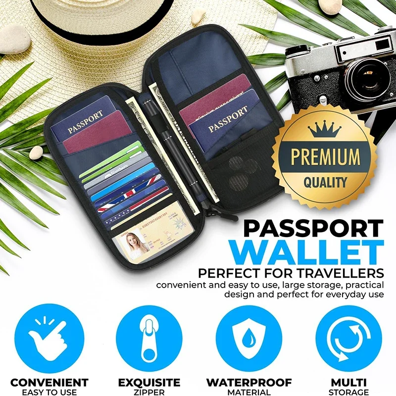 Portafoglio leggero per passap - Travel Organizer Men recensione e prezzo