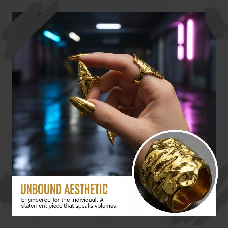 Anelli Punk Metallici a Forma  - Men Accessories Tips recensione e prezzo