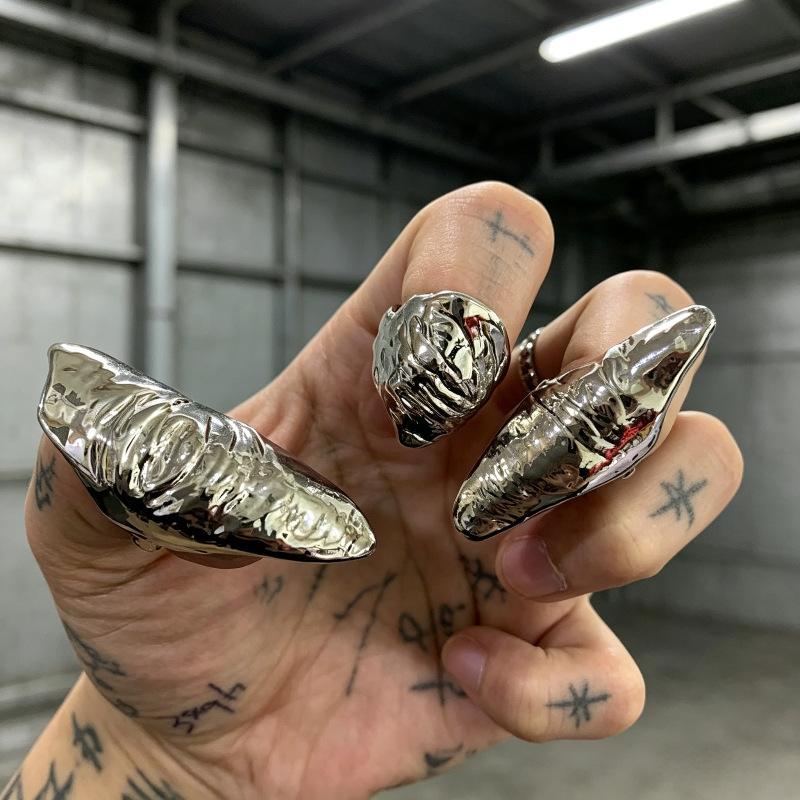 Anelli Punk Metallici a Forma  - Men Accessories Tips recensione e prezzo