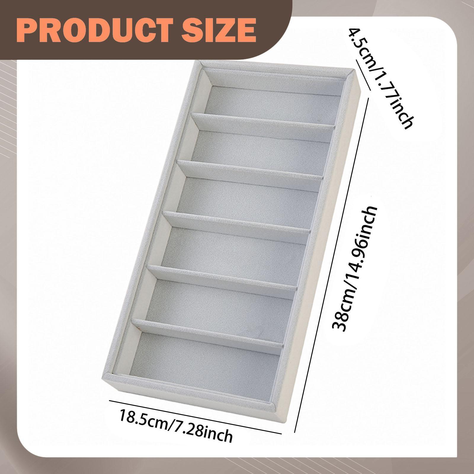 Espositore per Occhiali a 6 Sc - Men'S Accessories Organizer Tray recensione e prezzo